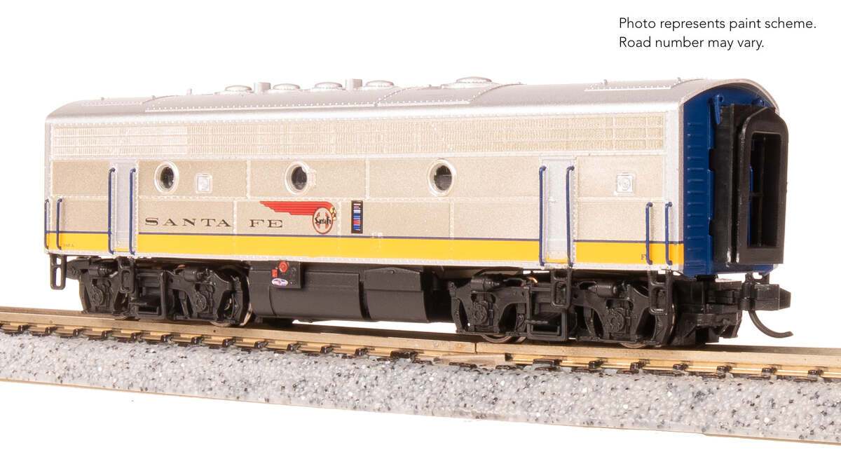 Broadway Limited 9245 N ATSF EMD F7B Diesel Locomotive with Sound/DC/DCC #348A