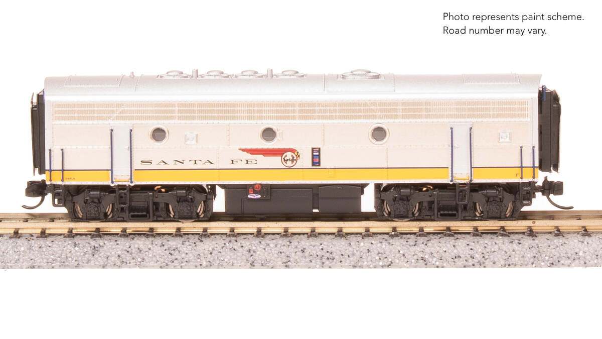 Broadway Limited 9245 N ATSF EMD F7B Diesel Locomotive with Sound/DC/DCC #348A