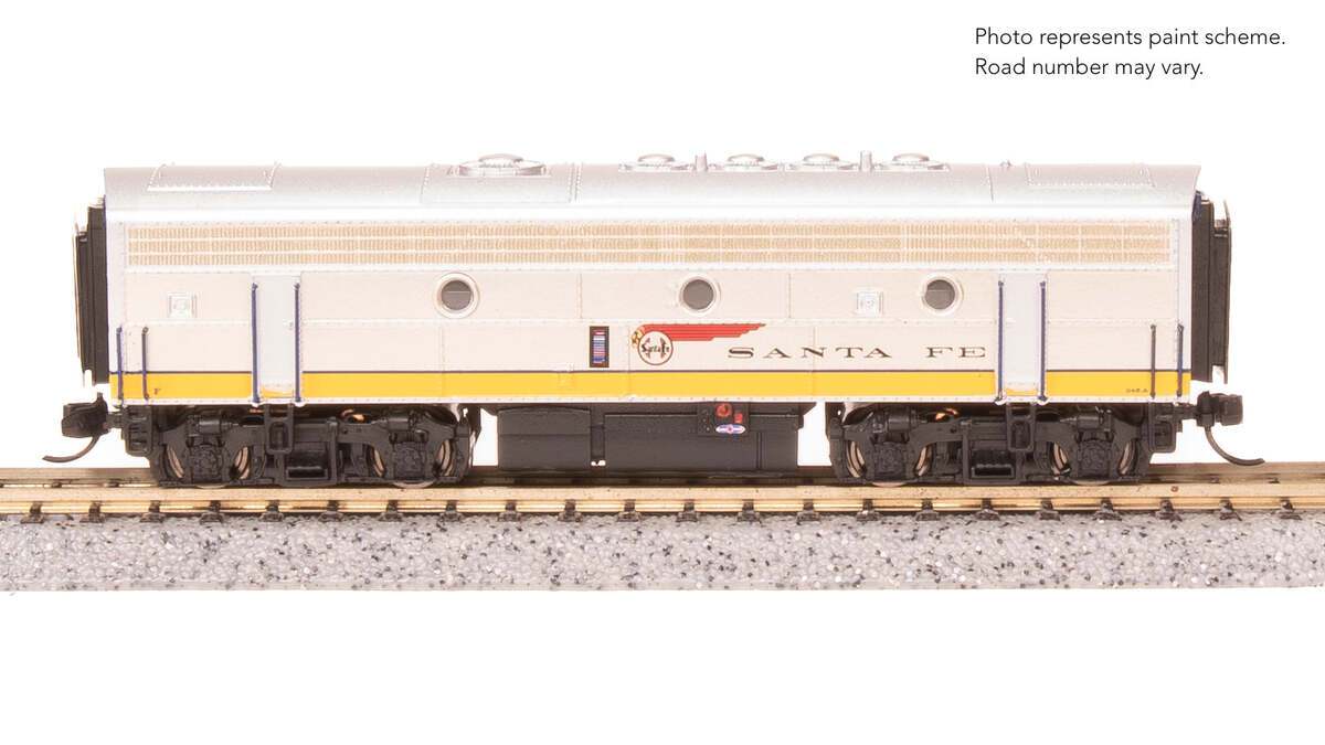 Broadway Limited 9245 N ATSF EMD F7B Diesel Locomotive with Sound/DC/DCC #348A
