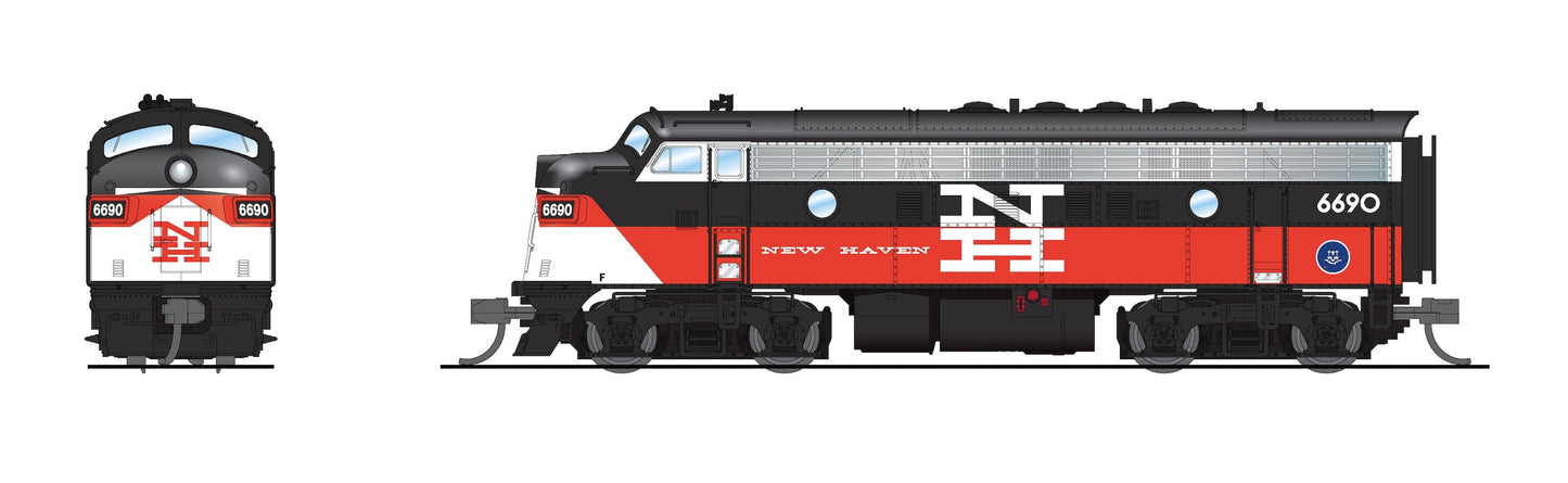 Broadway Limited 9249 N CDOT EMD F7A Diesel Locomotive with Sound/DC/DCC #6691