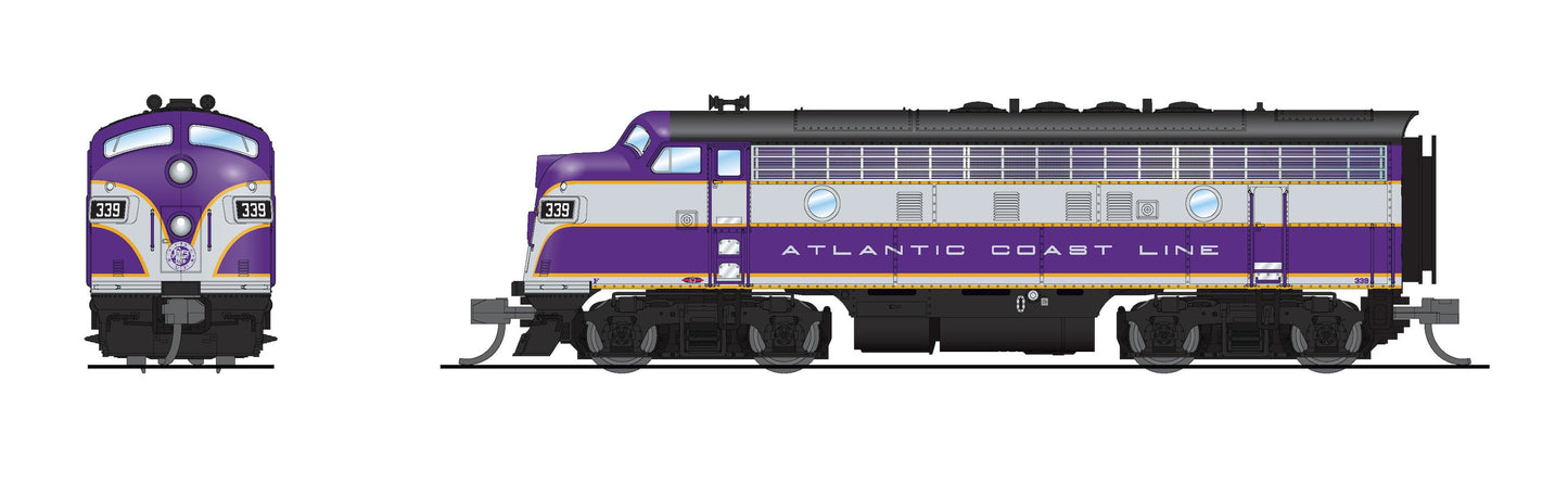 Broadway Limited 9201 N ACL EMD F3A Diesel Locomotive w/ Sound/DC/DCC #344