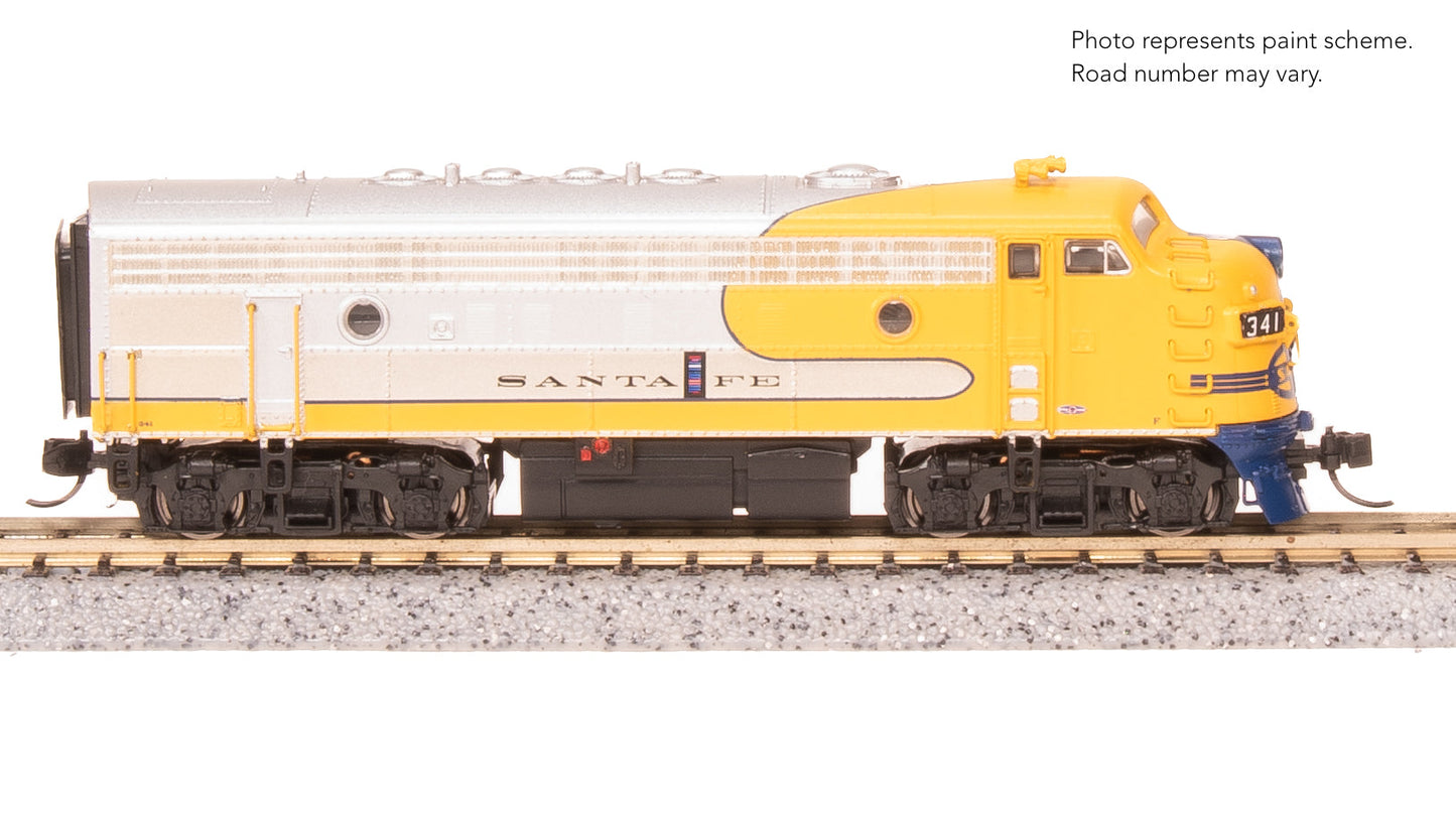 Broadway Limited 9243 N ATSF EMD F7 AB Diesel Locomotive #341, #345A