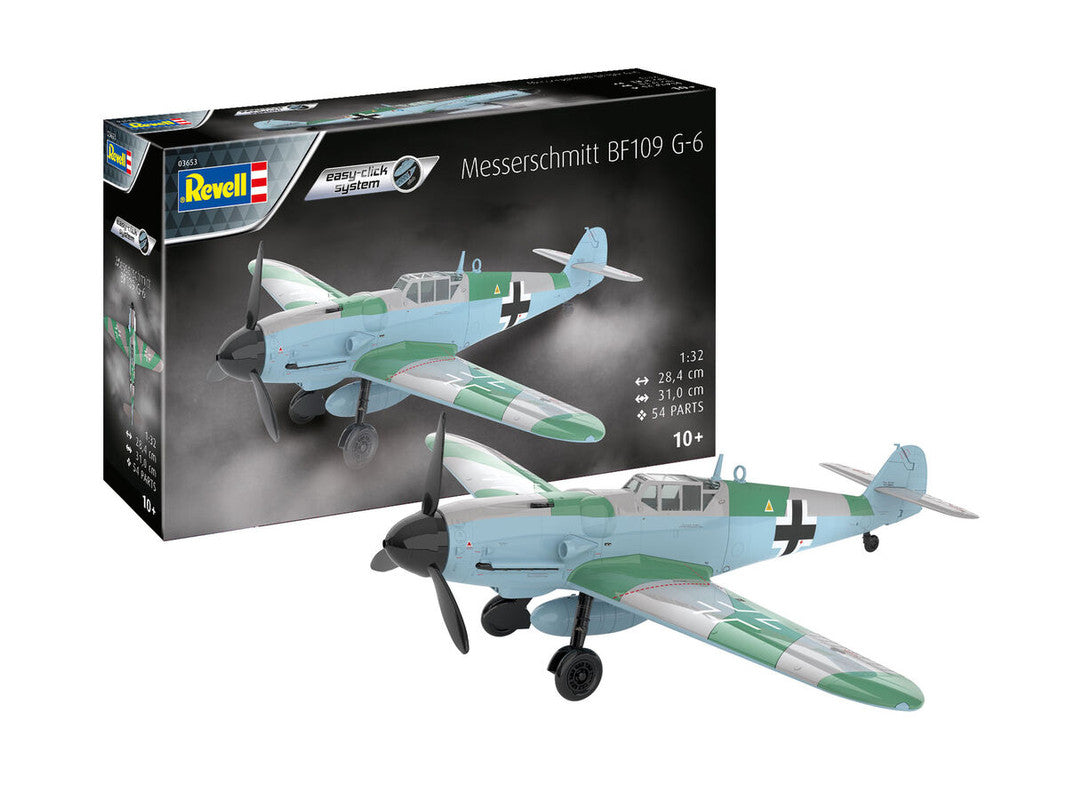 Revell of Germany 03653 1:32 Messerschmitt Bf109G-6 Easy-Click Aircraft Kit
