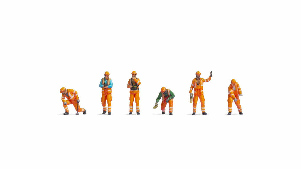 Noch 44511 Z Shunters Color 3D Print Figure (Set of 6)