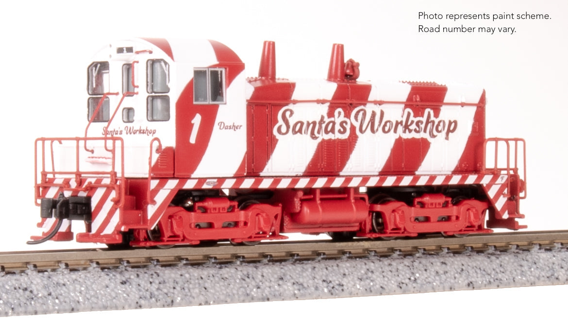 Broadway Limited 9395 N Santa's Workshop EMD SW7 Switcher Locomotive #2