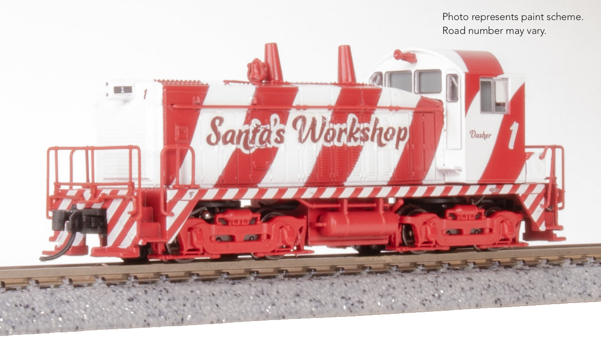 Broadway Limited 9394 N Santa's Workshop EMD SW7 Switcher Locomotive #1