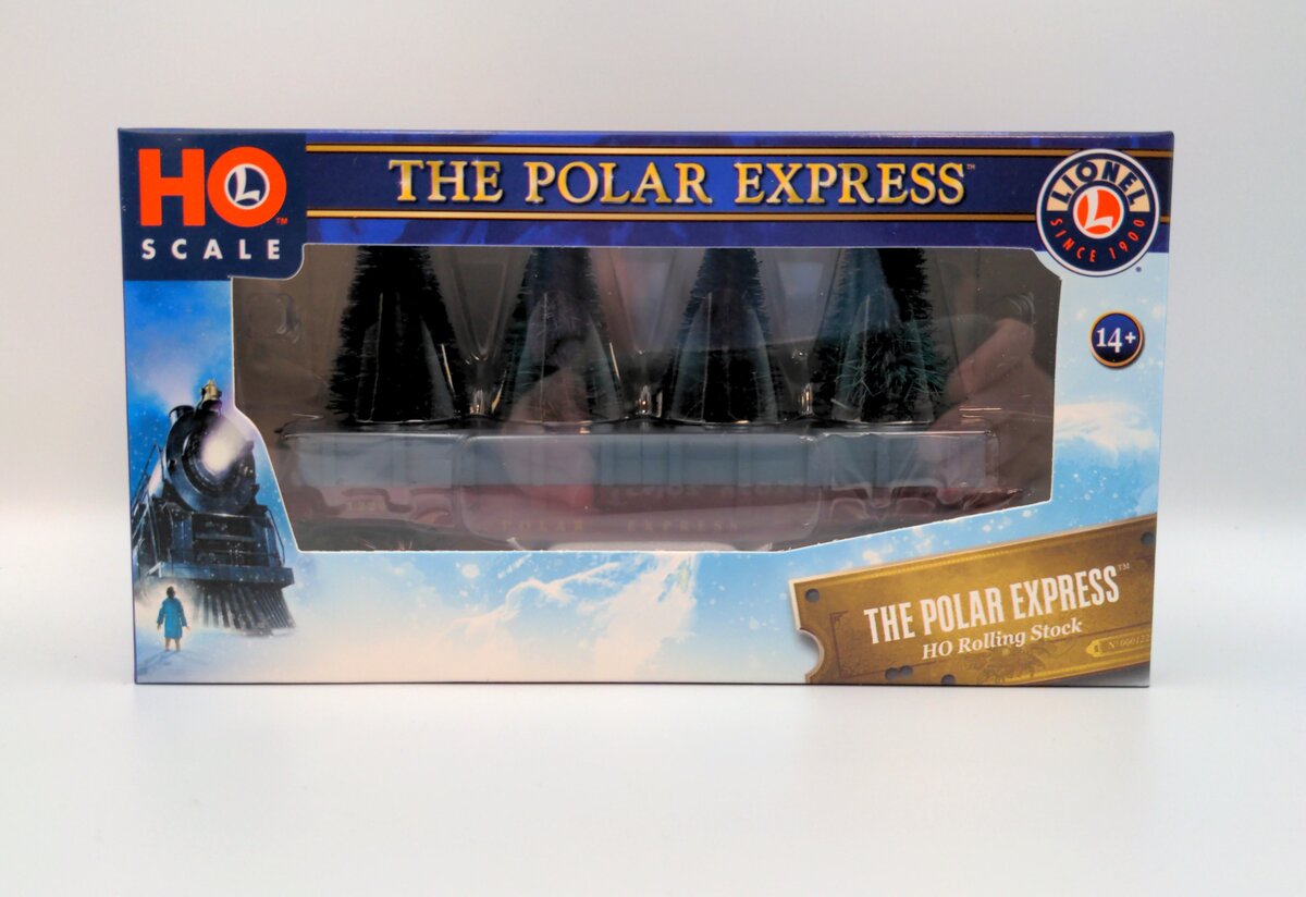 Lionel 2454070 HO The Polar Express Gondola with Tree Load