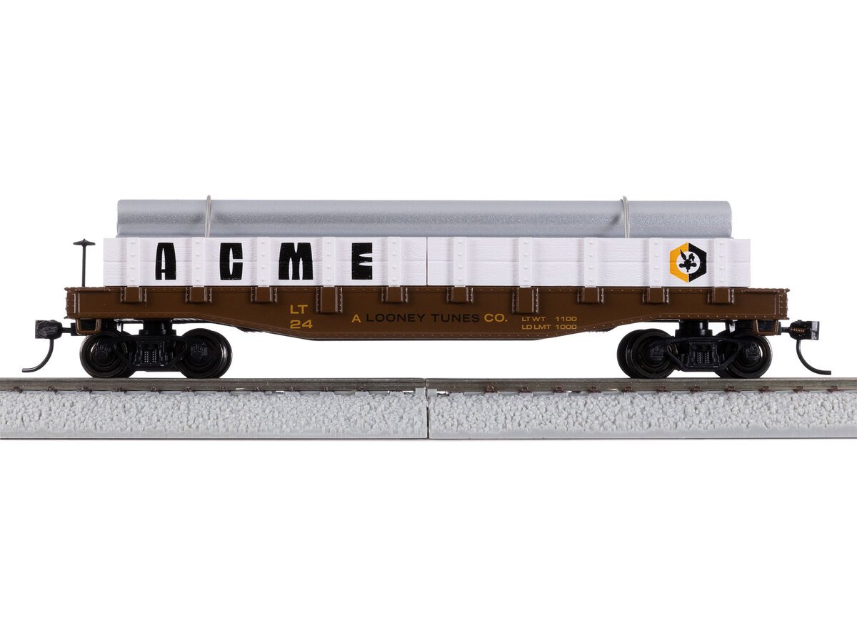 Lionel 2454130 HO Acme Gondola with Pipe Load
