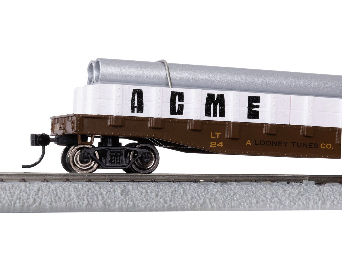 Lionel 2454130 HO Acme Gondola with Pipe Load