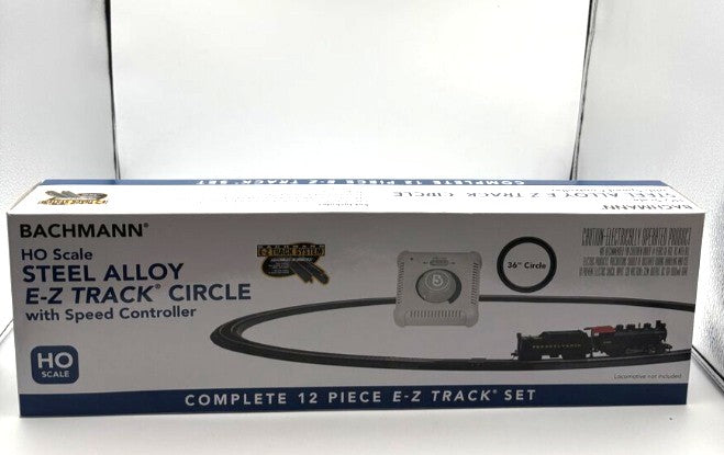 HO Steel Alloy E-Z Track Circle With Speed Controller