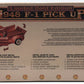 Road Legends 92219 1:18 Scale Diecast Burgundy 1948 Ford F-1 Pick Up Truck