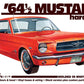 AMT 1461 1:16 1964.5 Ford Mustang Coupe 60th Anniversary Plastic Model Kit