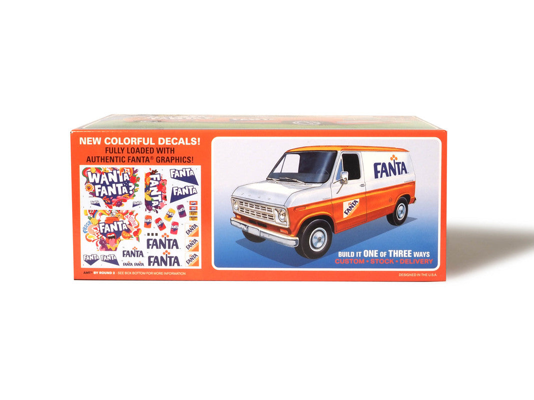 AMT 1471 1:25 1977 Ford Custom Van Fanta Plastic Model Kit