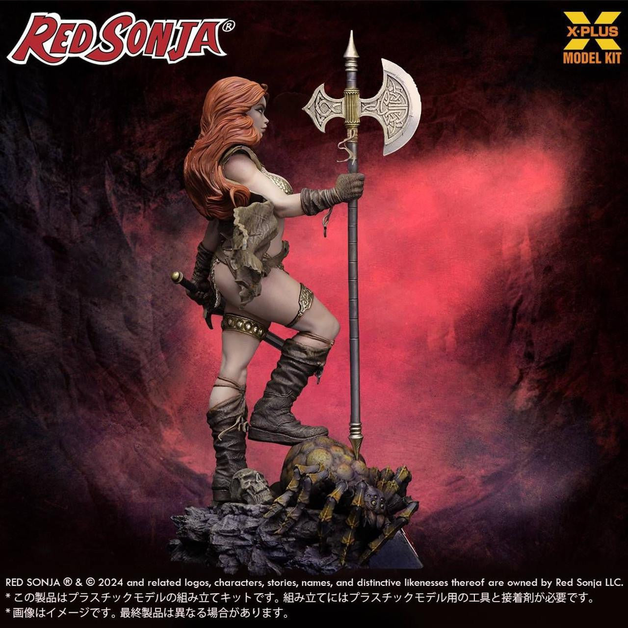 X-Plus Model Kit 200265 1:8 Red Sonja Plastic Model Kit
