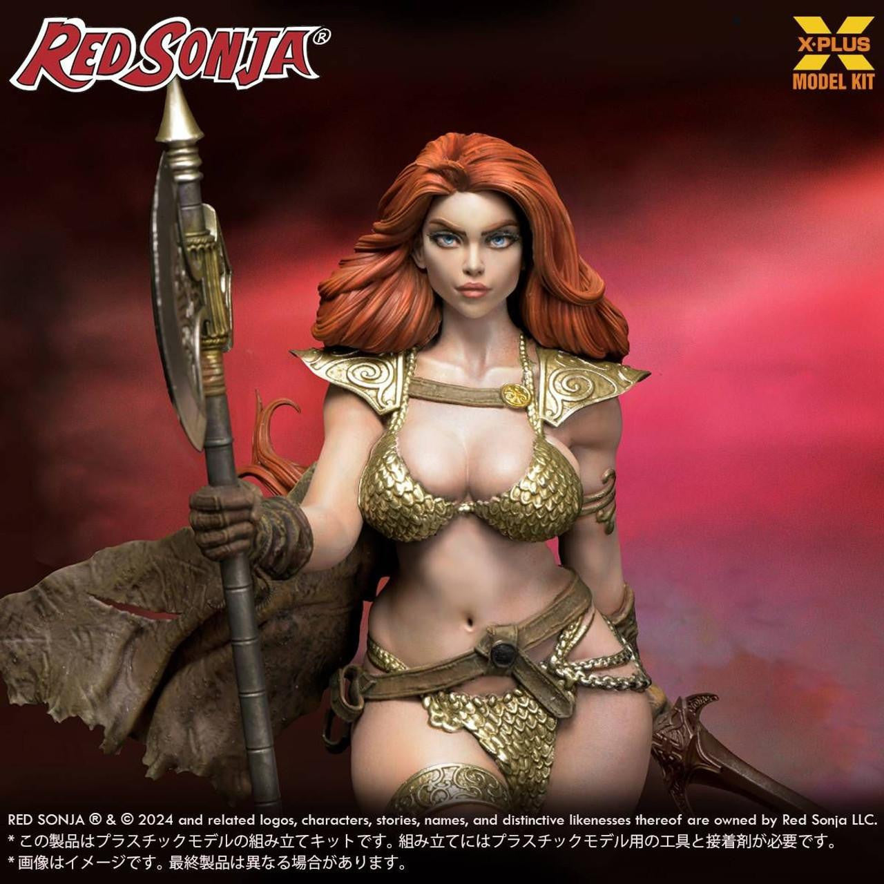 X-Plus Model Kit 200265 1:8 Red Sonja Plastic Model Kit