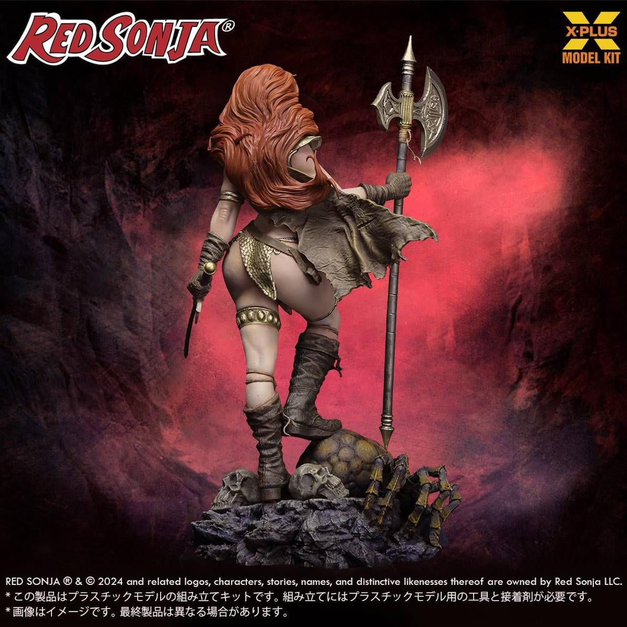 X-Plus Model Kit 200265 1:8 Red Sonja Plastic Model Kit
