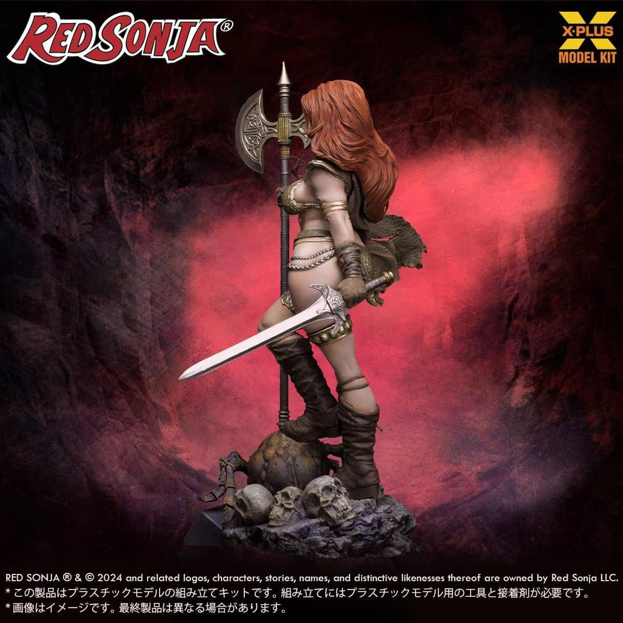 X-Plus Model Kit 200265 1:8 Red Sonja Plastic Model Kit