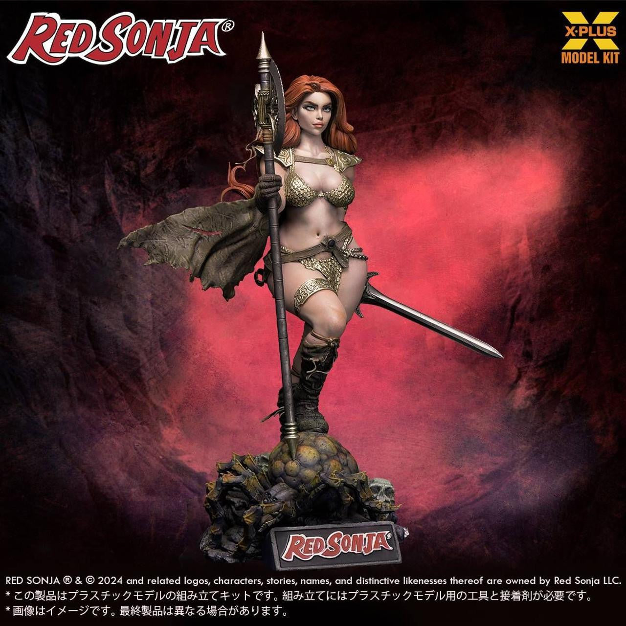 X-Plus Model Kit 200265 1:8 Red Sonja Plastic Model Kit