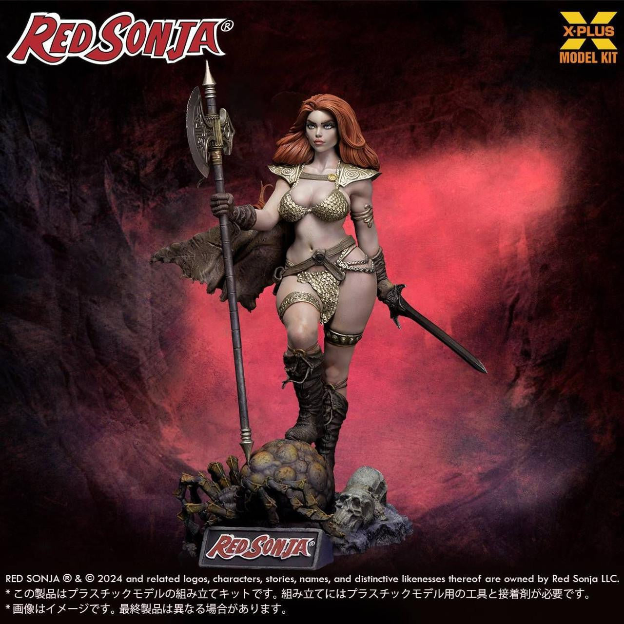 X-Plus Model Kit 200265 1:8 Red Sonja Plastic Model Kit