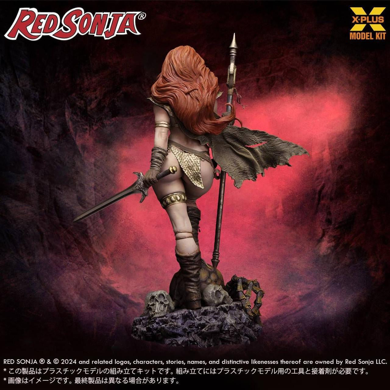 X-Plus Model Kit 200265 1:8 Red Sonja Plastic Model Kit