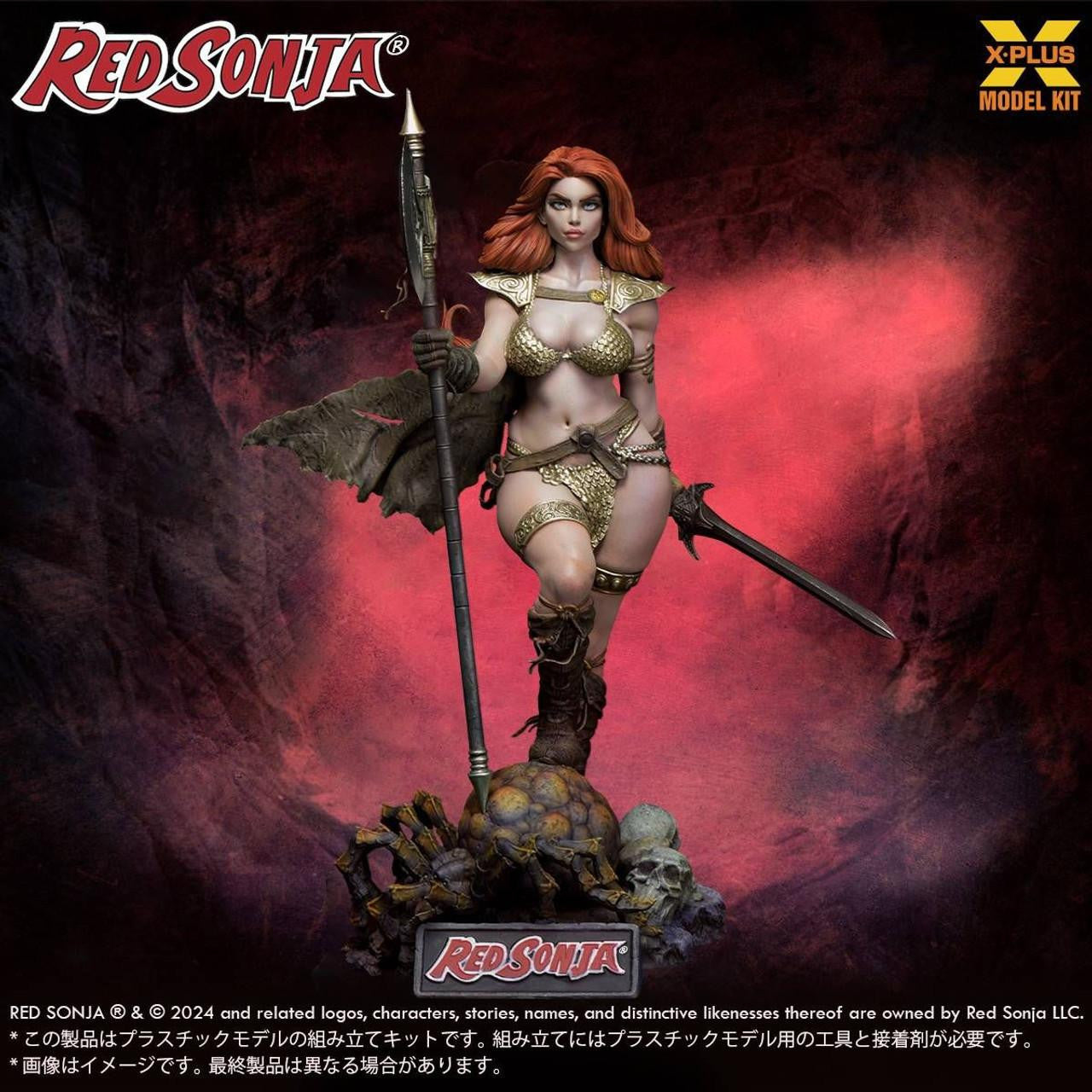 X-Plus Model Kit 200265 1:8 Red Sonja Plastic Model Kit