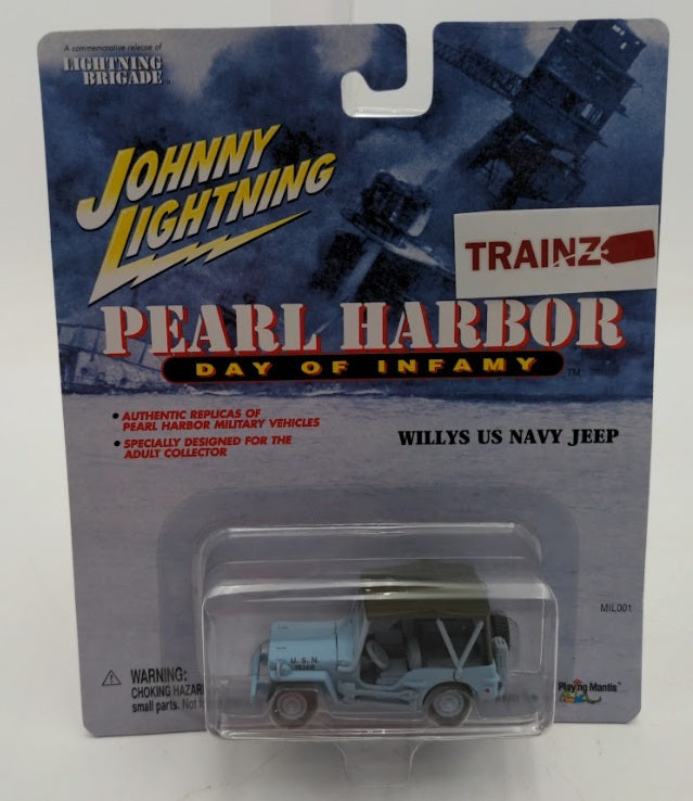 Johnny Lightning 305-03 1:64 Scale Pearl Harbor Day of Infamy Willys USNavy Jeep