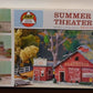 AHM 5855:398 HO Summer Stock Theater Molded in Three Colors Building Kit
