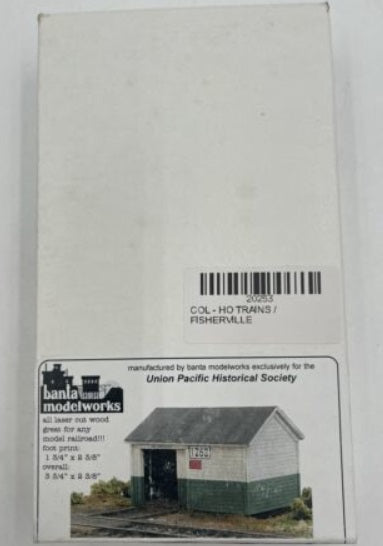 Banta Model Works UP101 HO Union Pacific Motor Car Section House Building Kit