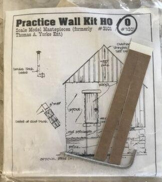 Scale Model Masterpieces 3301 O Scale Practice Wall Kit w/o Booklet ...