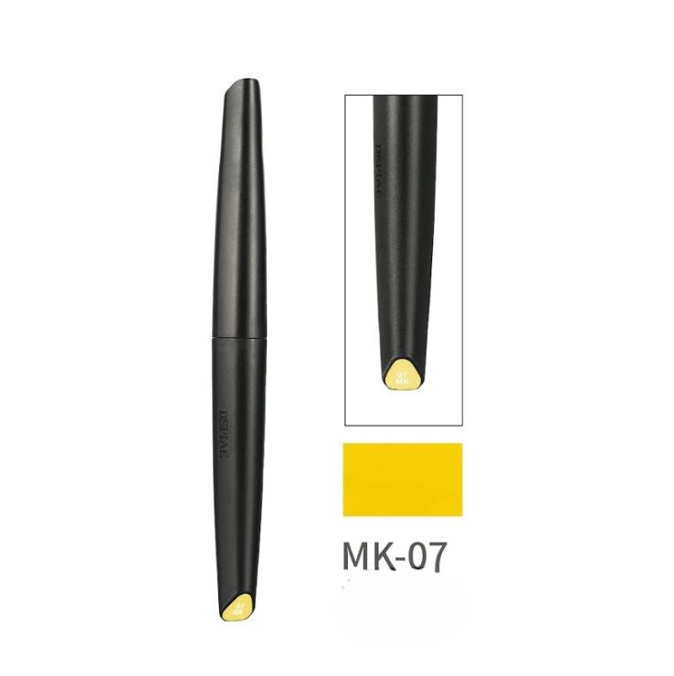 Dspiae MK-07 Mecha Yellow Soft Tip Acrylic Marker