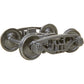 Kadee 756 O 2 Rail AAR Bettendorf Style Metal Trucks with 33" Wheels