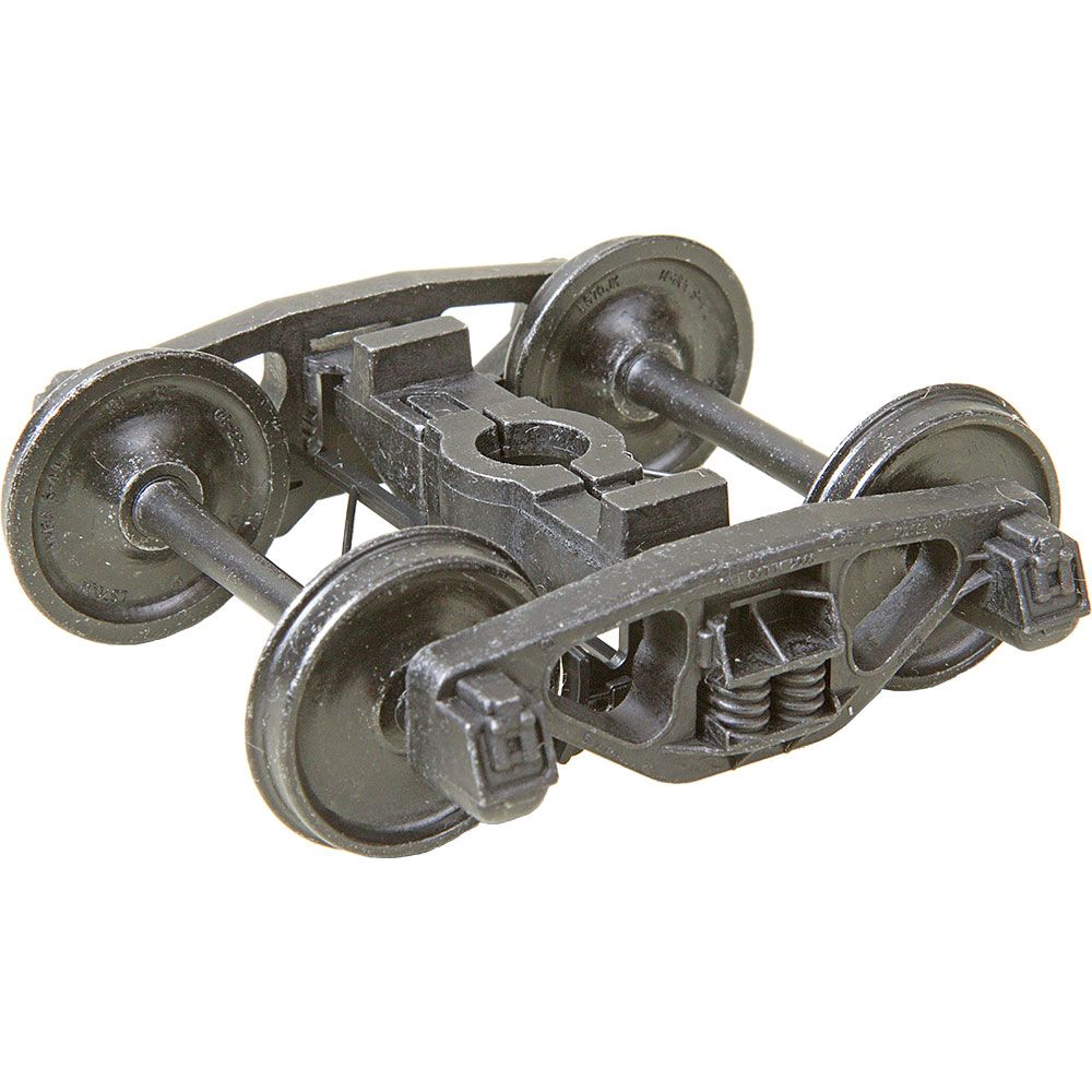 Kadee 756 O 2 Rail AAR Bettendorf Style Metal Trucks with 33" Wheels