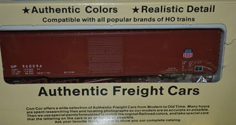 Con-Cor 0001-553-12 HO Scale Union Pacific 60 Ft Single Door Boxcar Kit