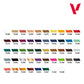 Vallejo Paint 72182 Game Color Inspiration Color 0.6 oz Paint Bottle (Set of 48)