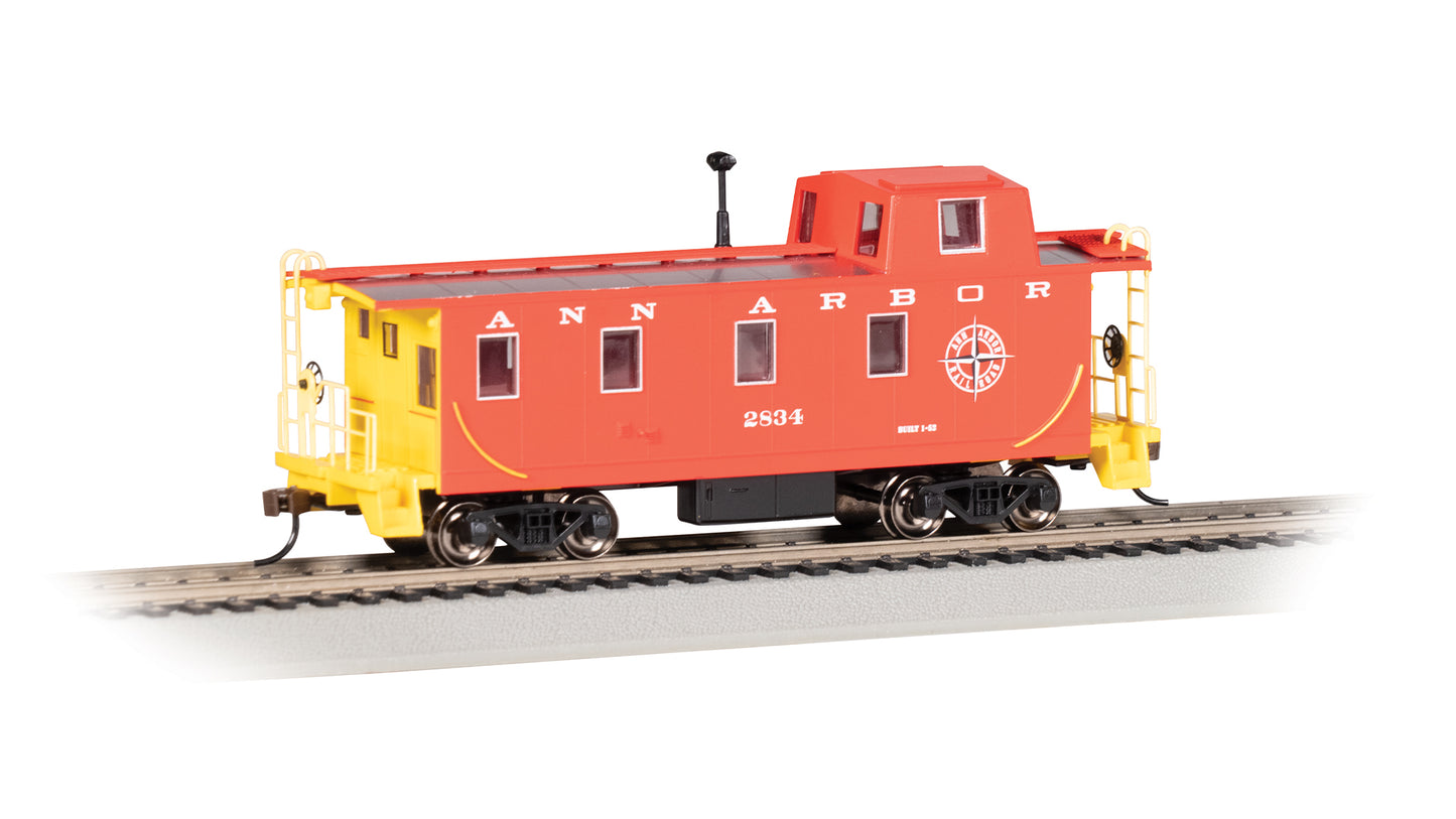 Bachmann 14009 HO Ann Arbor Off-set Cupola Caboose #2834