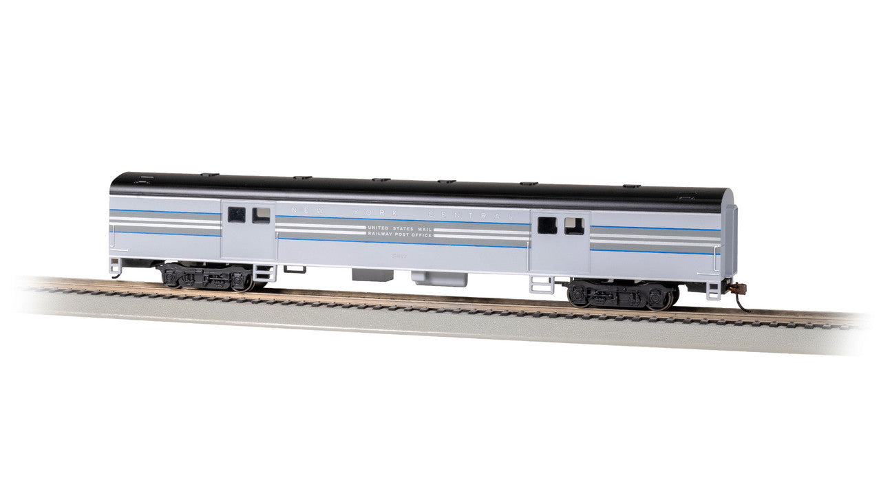Bachmann 14407 HO New York Central 72' Smooth-Side Baggage Car #5017
