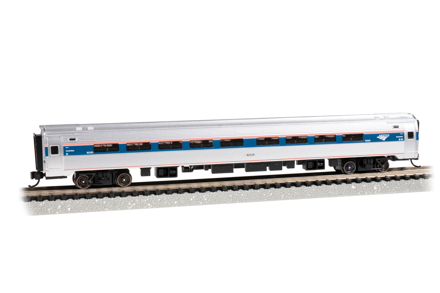 Bachmann 14173 N Amtrak Ready to Run Phase VI Amfleet I Coach w/Lighting #82768