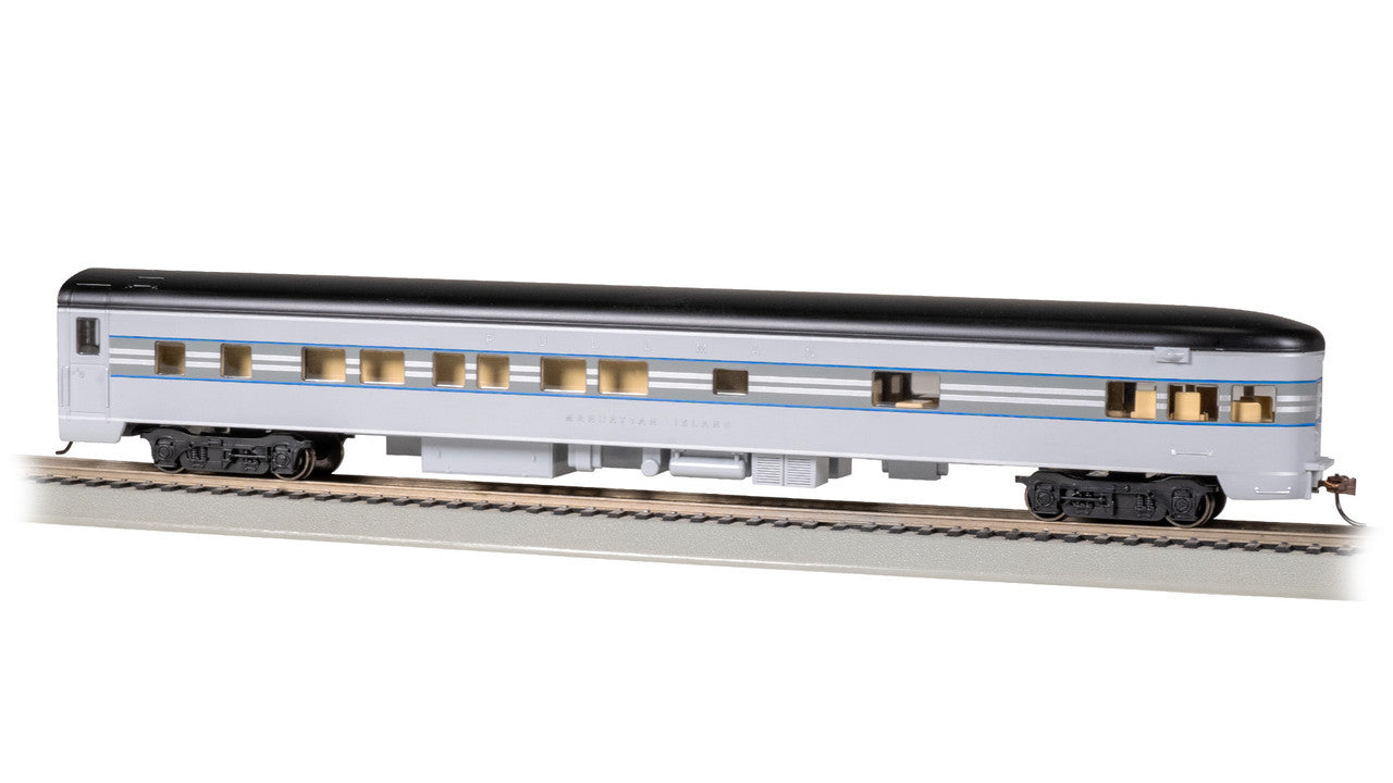Bachmann 14313 HO NYC ""Manhattan Island"" 85' Smooth-Side Observation C