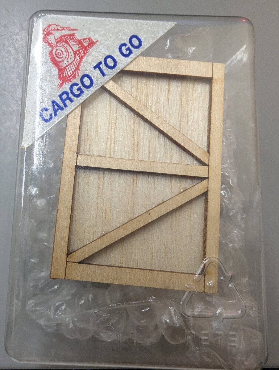 Cargo to Go 11 HO Large Laser Cut Wooden Crate