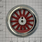 Model Engineering Works 400E-69 Red Spoked 2-3/4" Steam Loco Gear Wheel