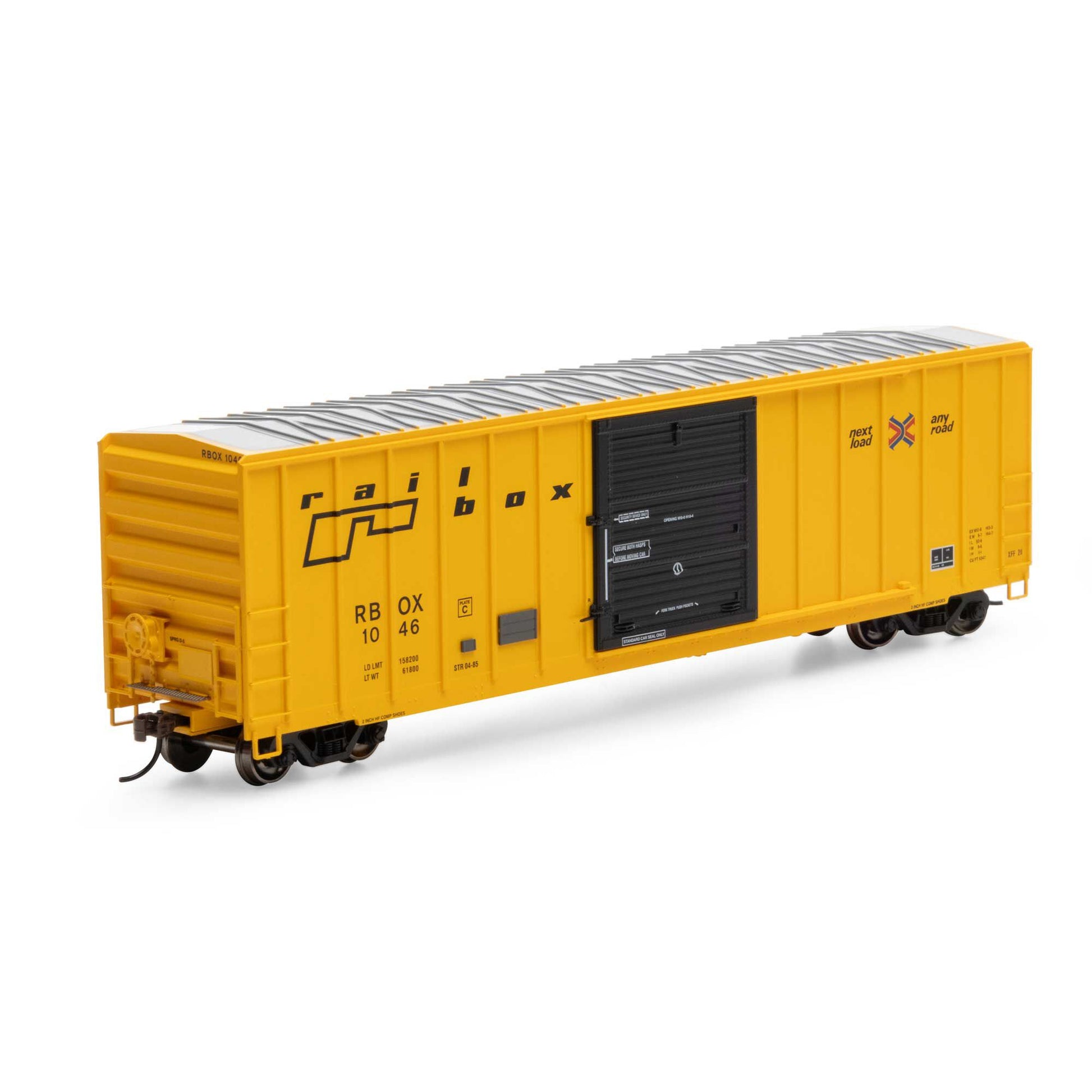Athearn 18693 HO RBOX 50' FMC 5347 Boxcar #1046