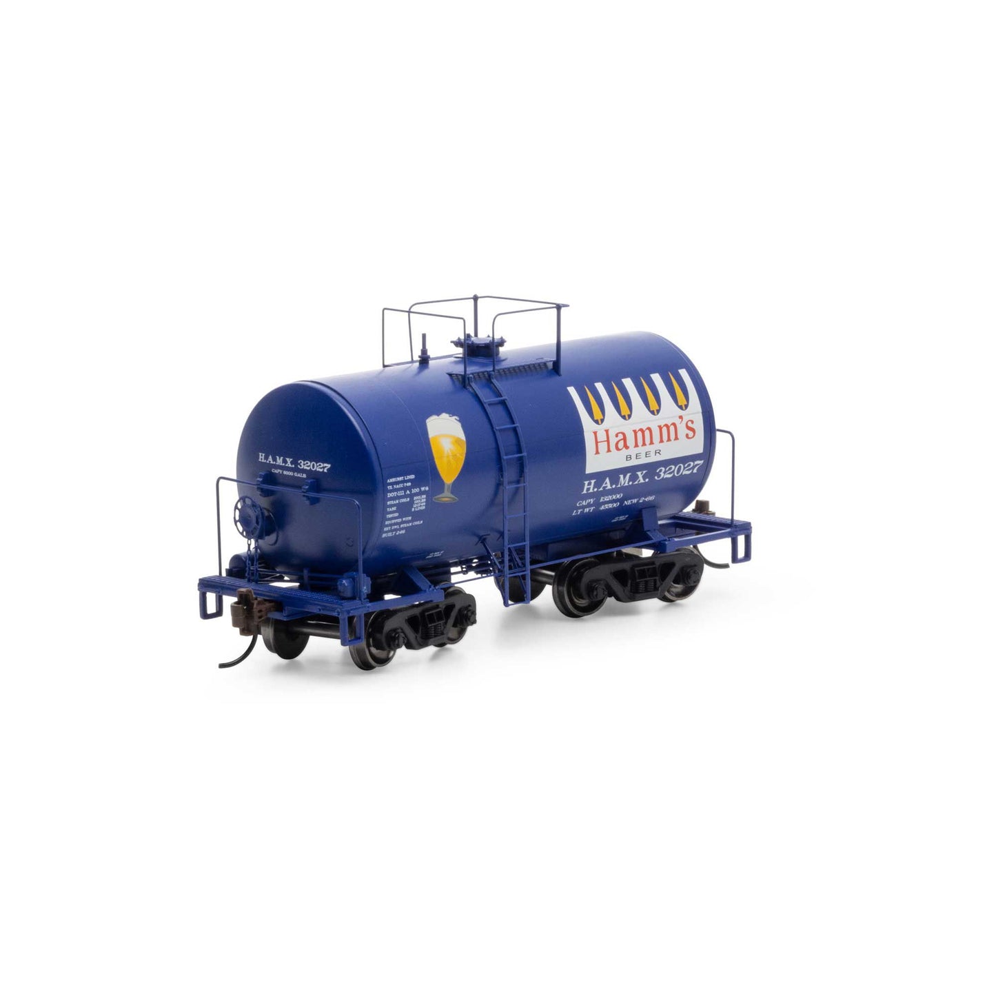 Athearn 97172 HO HAMX 30' NACC 8,000-Gallon Tank Car