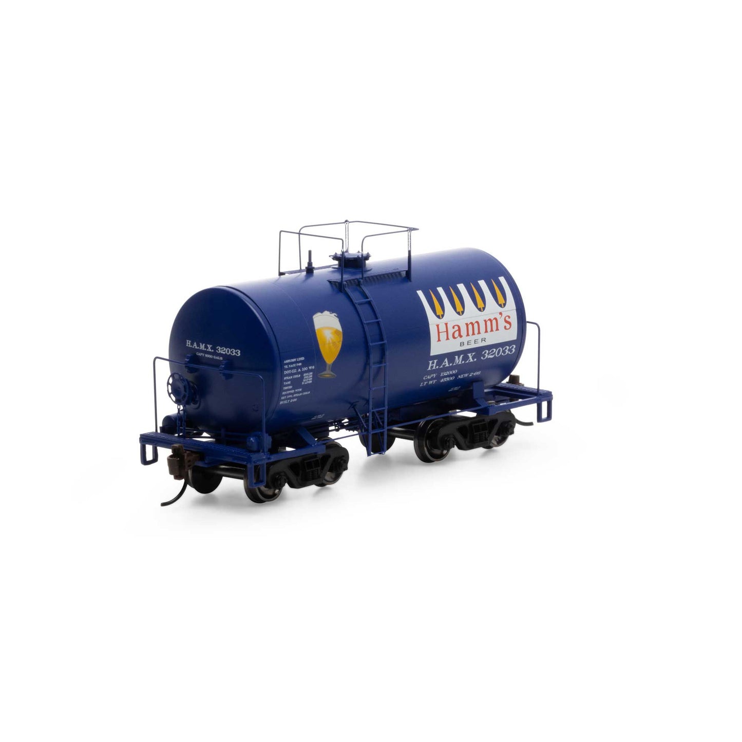 Athearn 97173 HO HAMX 30' NACC 8,000-Gallon Tank Car