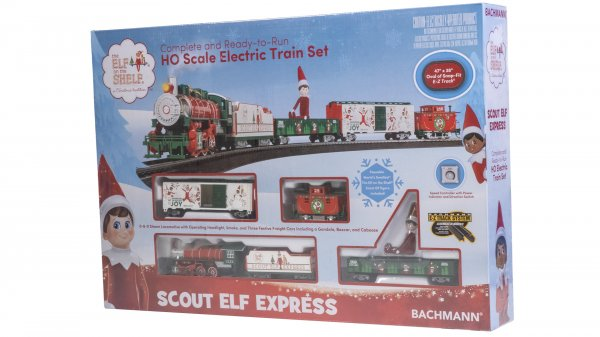 Bachmann 00779 Scout Elf Express HO Gauge Steam Freight Starter Set