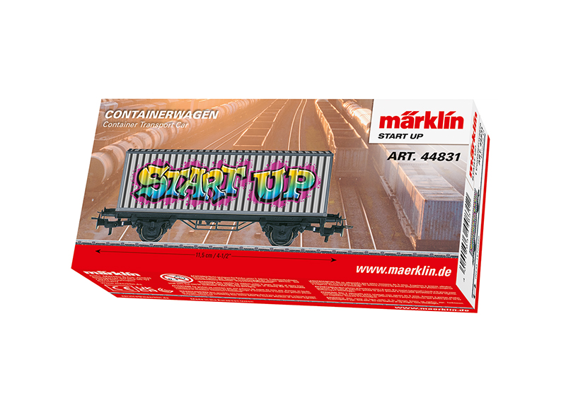 Marklin 44831 HO Graffiti Container Transport Car