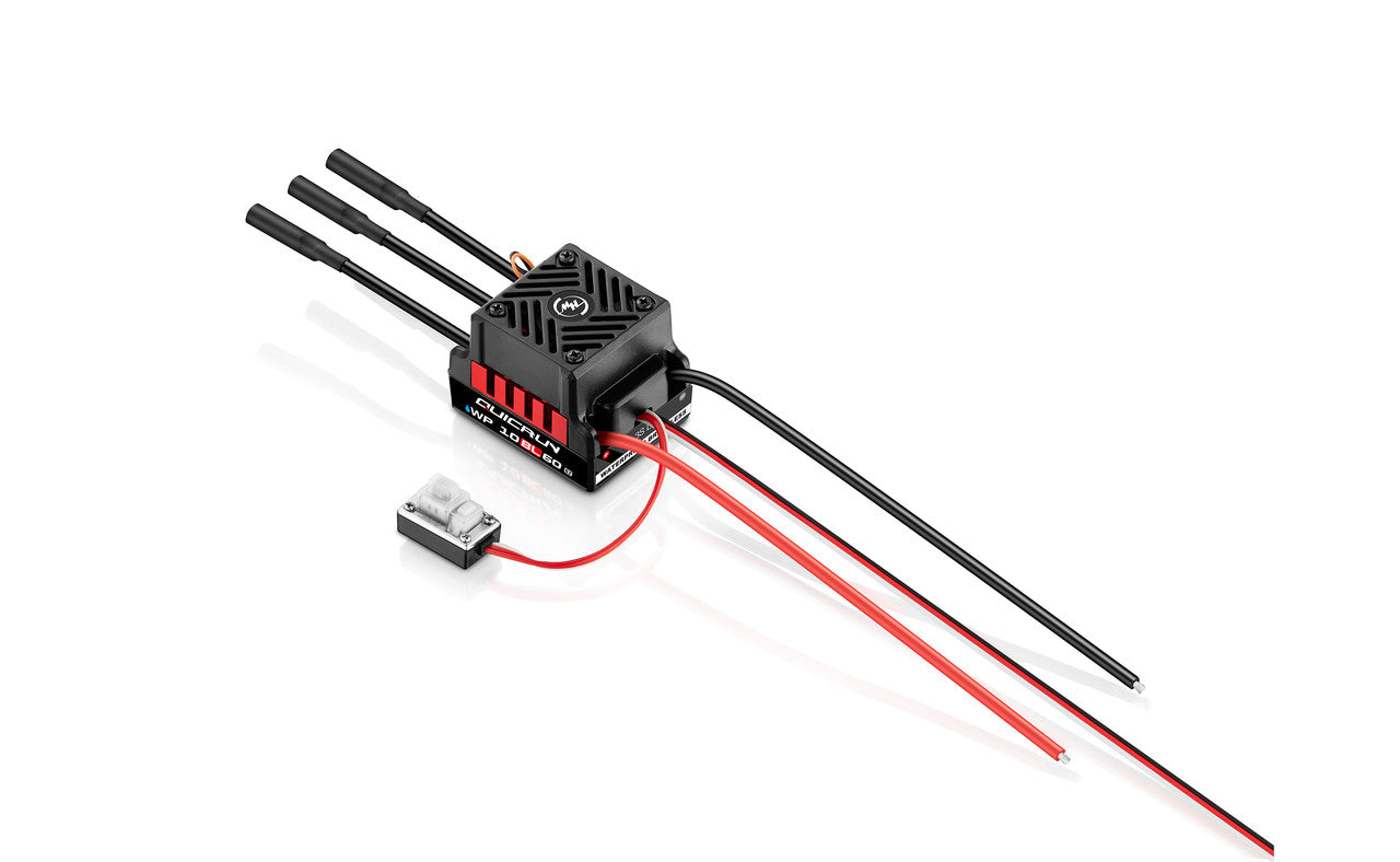 HobbyWing 30107300 Quicrun WP-10BL60 G2 Waterproof Sensorless Brushless ESC