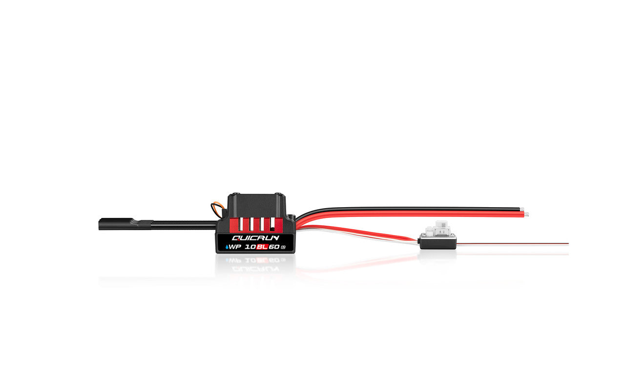 HobbyWing 30107300 Quicrun WP-10BL60 G2 Waterproof Sensorless Brushless ESC
