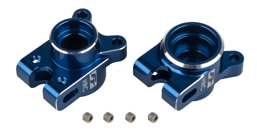 Team Associated 92473 RC10B7 FT HRC Blue Rear Hub Set