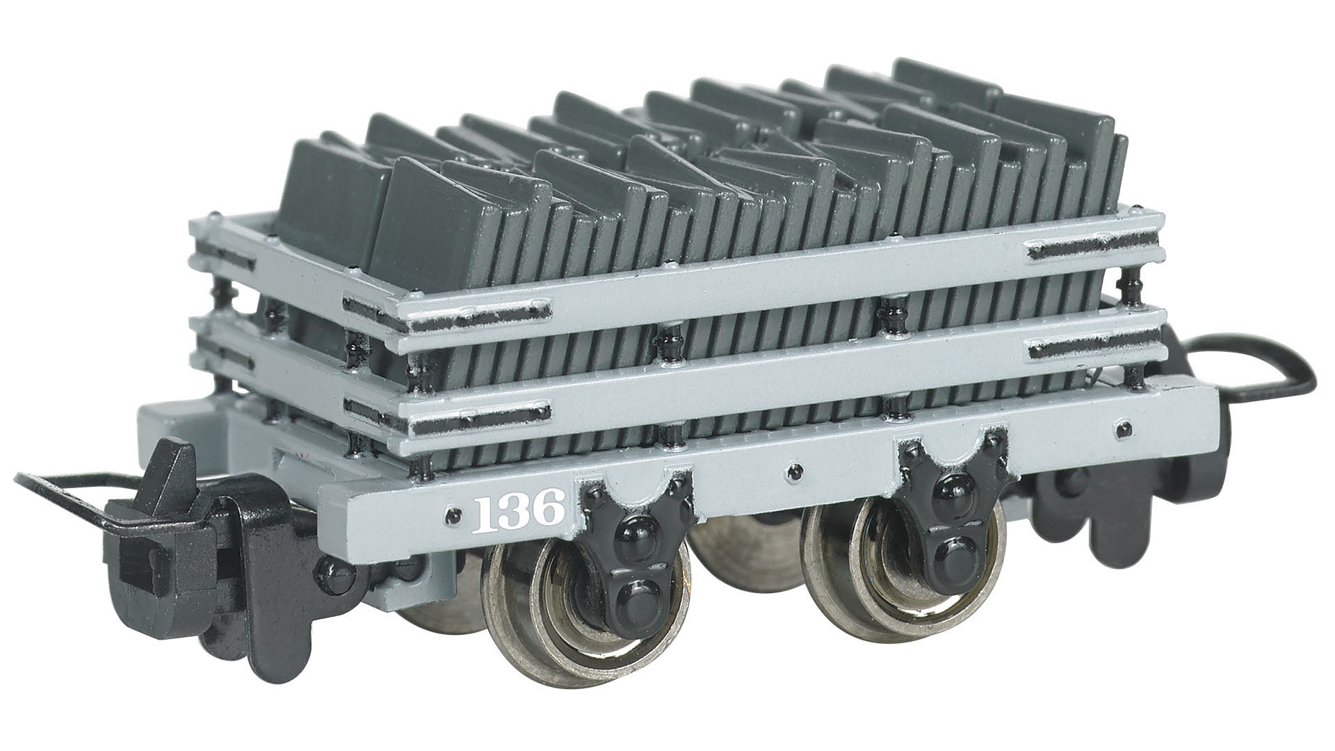 Bachmann 77314 HOn30 Thomas and Friends Slate Wagon with Load #136