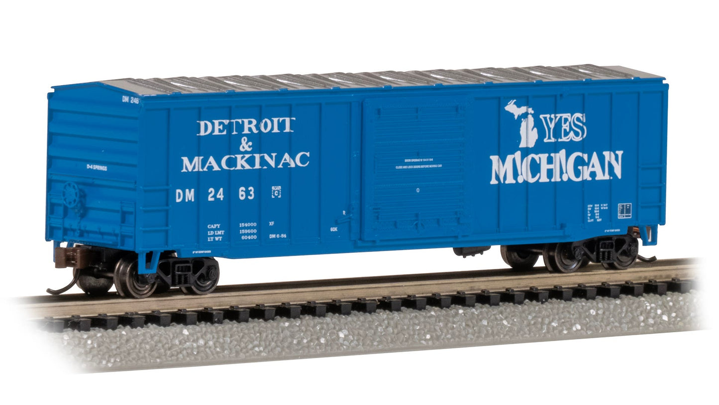 Bachmann 19671 N Detroit & Mackinac ACF 50'6 Outside Braced Box Car #2463
